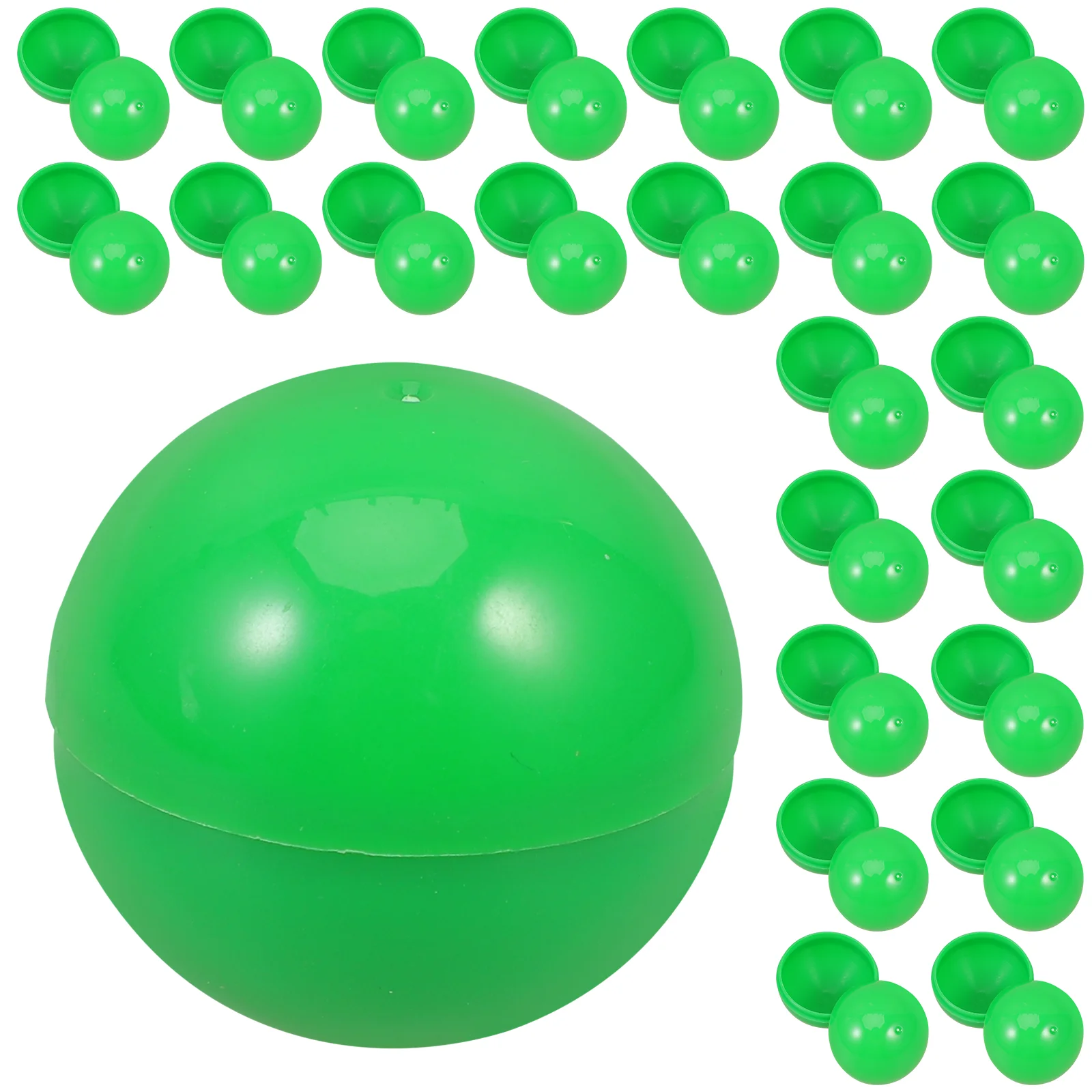 50 Pcs Lottery Sphere Game Tennis Machine Bar Props Party Supplies Mini Plastic Seamless Interesting Raffle Drawing