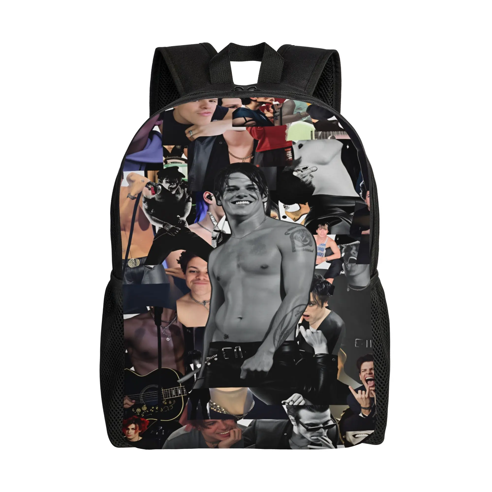

Popular Music Singer Yungblud Backpack Cycling Backpacks Boy Girl Kawaii School Bags Design Breathable Rucksack