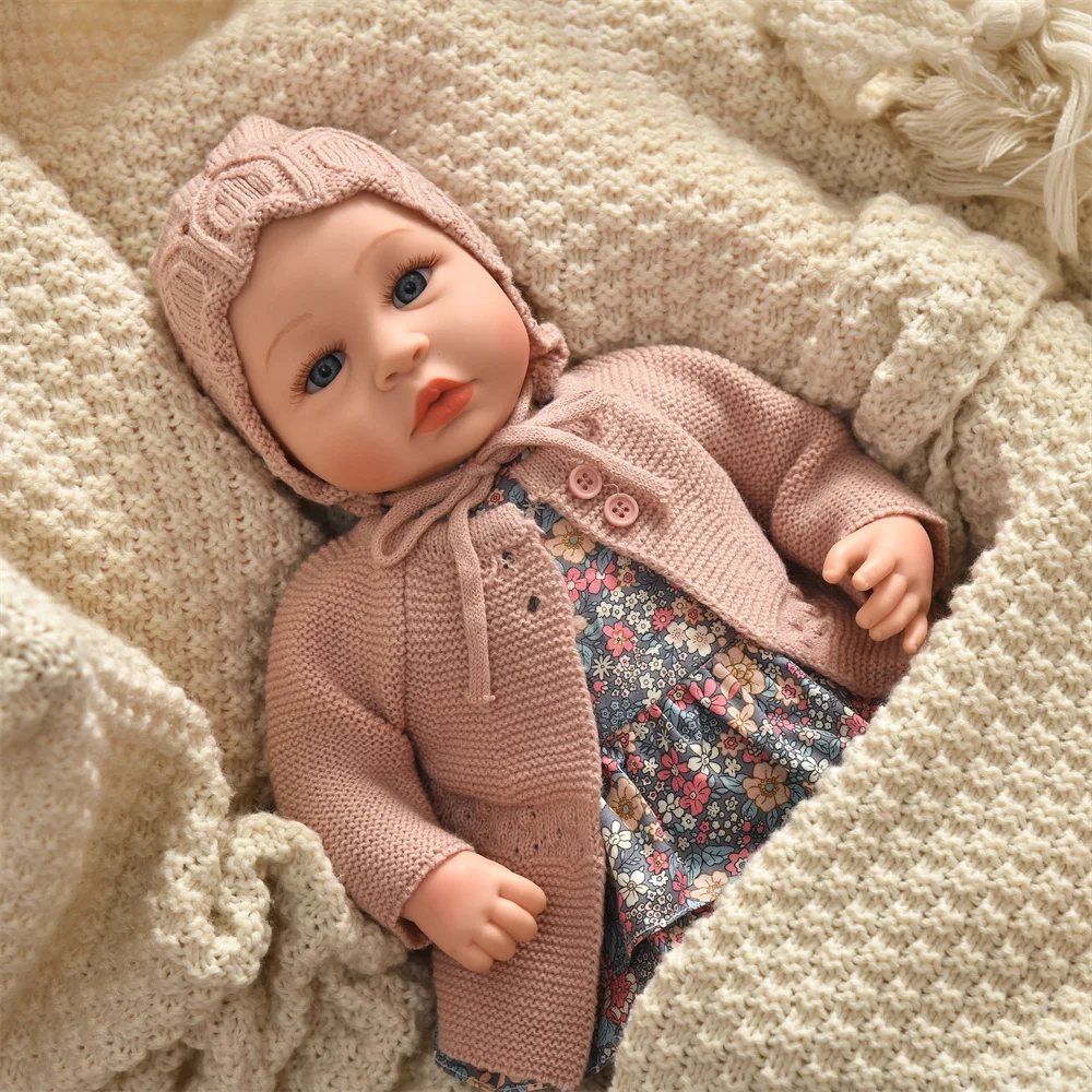 45 ซม.18 นิ้วผ้าตุ๊กตาเด็กทารก Reborn ตุ๊กตาสําหรับสาว Bebe เหมือนจริง Reborn ตุ๊กตาเด็กทารกนุ่มตุ๊กตาไม่มีผมคุณภาพสูงตุ๊กตา Bebe