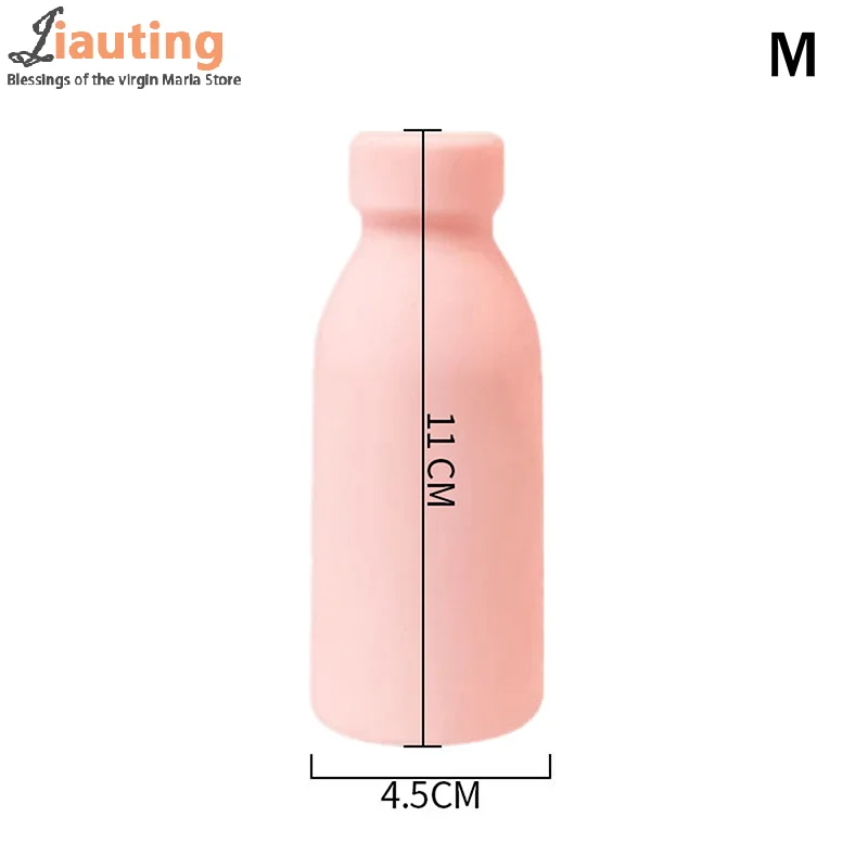 زجاجة الحليب شكل ذكر جهاز استمناء TPE الاستمناء لينة المصباح المهبل الانتفاخ الكبار الجنس لعب للرجال القضيب المدرب #1