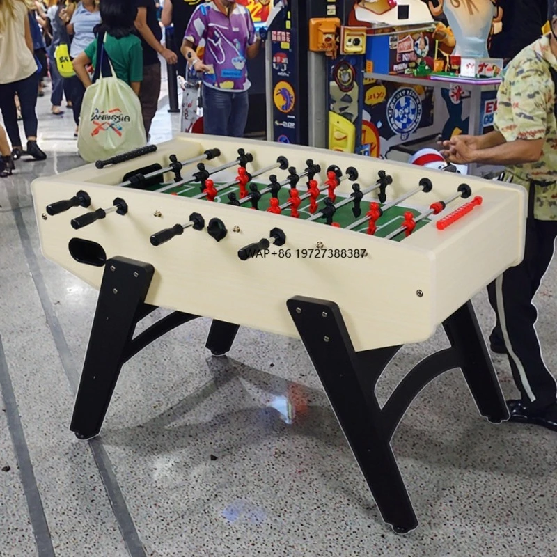 

Источник производителя, высокое качество, 55 дюймов, инженерное дерево, МДФ, 8 телескопических стержней, складной настольный футбол, французский стиль для игры в помещении