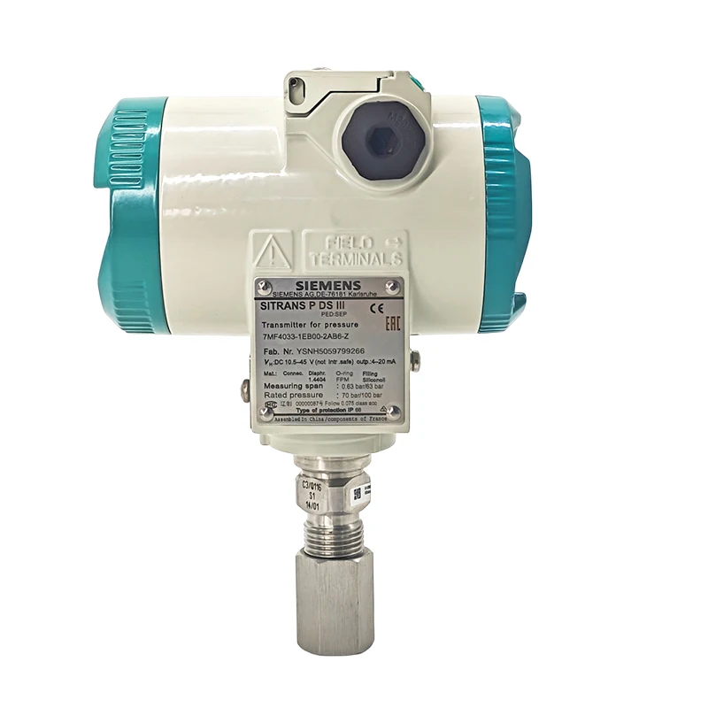 

High-Precision Siemens Pressure Transmitter DS III Series 7MF4033 Digital Pressure Transmitter