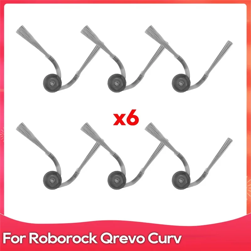 

AA19 Compatible For Roborock Qrevo Curv/ P20 Pro Replacement Parts Accessories Hepa Filter Mop Cloth Dust Bag Main Side Brush