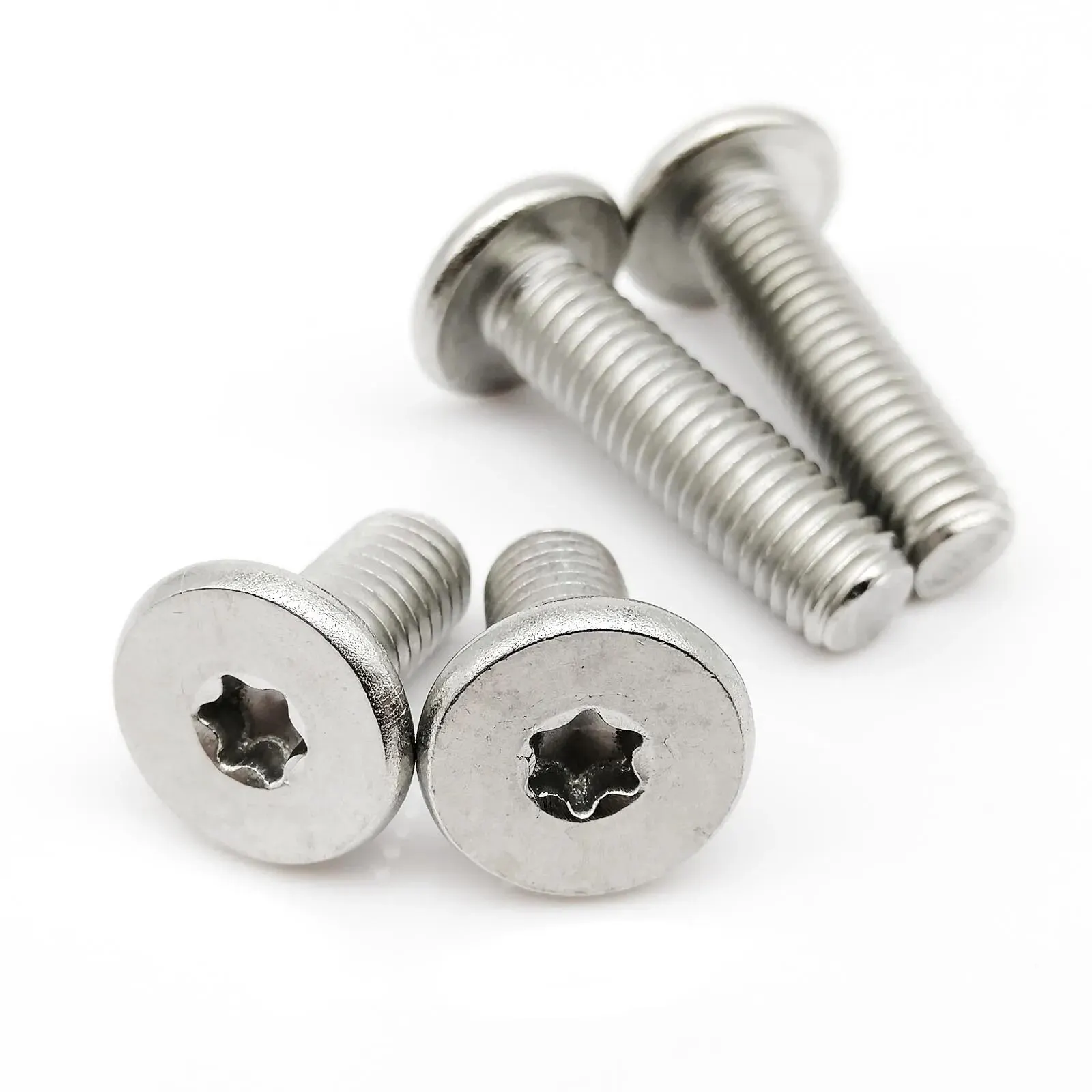 M1.6 M2 M2.5 M3 M4 M5 M6 M8 CM Torx Ultra Thin Head Screw Six-Lobe Super Low Flat Wafer Head Bolt A2-70 304 Stainless Steel image 4