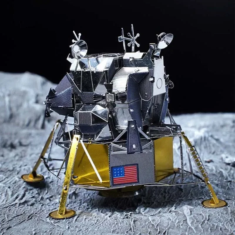 Weltraumforschung 3D Metall Puzzle Shuttle Hubble Weltraumteleskop Mars Rover Modell Spielzeug für Kinder Kreatives Puzzle Geschenkspielzeug