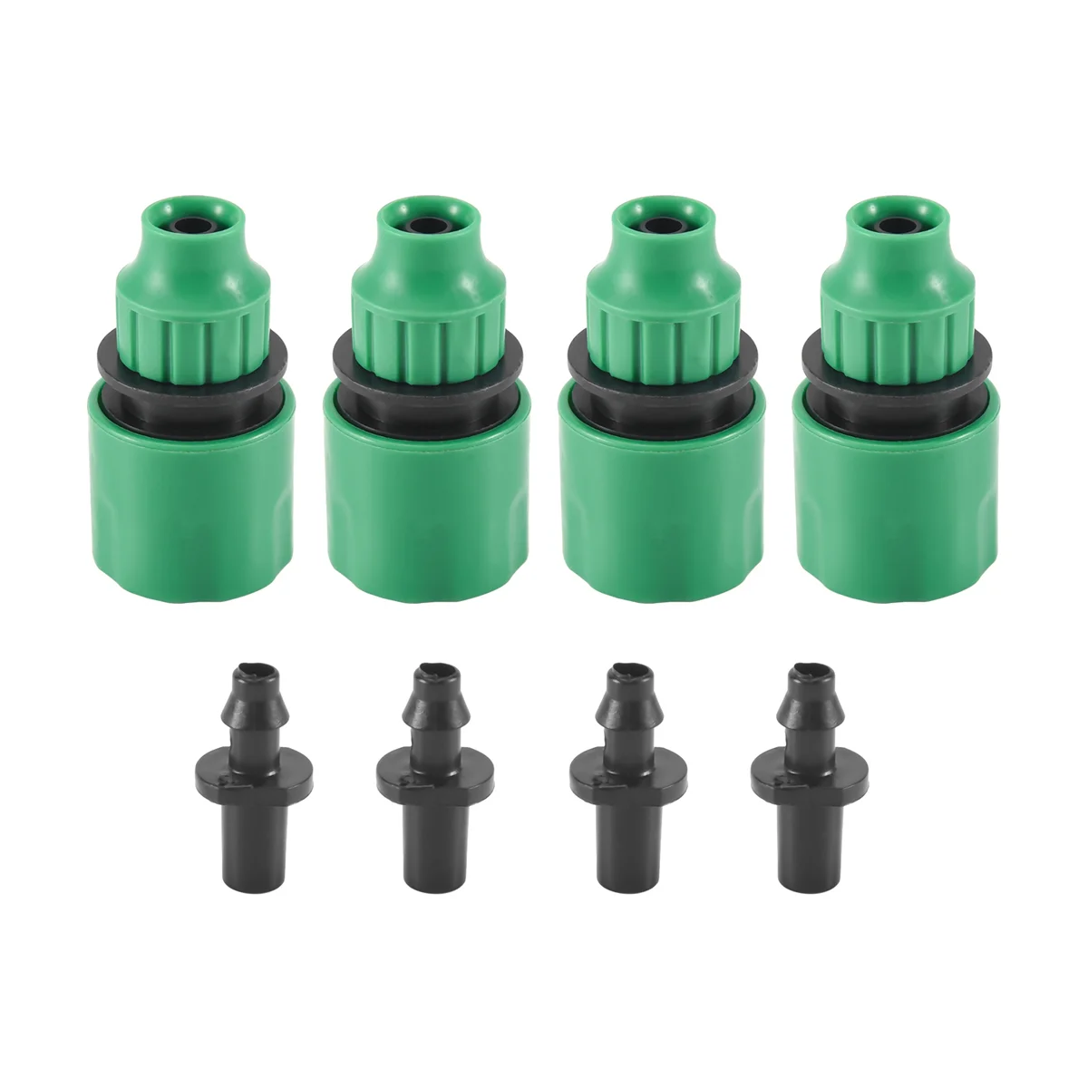 

Garden Hose Pipe One Way Adapter Tap Connector Fitting For Irrigation 4-pack