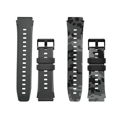 Smart Watch Band 22mm Sports Straps Bands Adjustable Wristband Camouflage Black Smartwatch Band Compatible with C20pro C21 C22