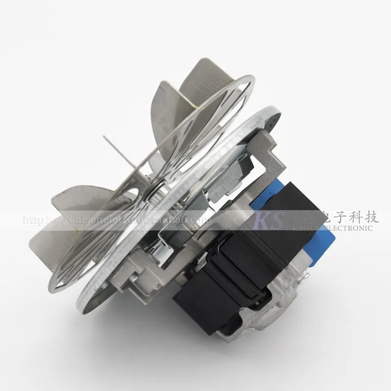 Wood Burning Biomass Granules Real Fire Heating Furnace 42W High Temperature Resistant Smoke Exhaust Fan Oven Motor