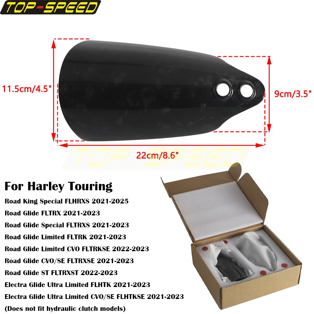 Protector de mano para motocicleta, Protector de manos para Harley Touring Road King FLHRXS Road Electra Glide FLTRX FLHTK 2021-2025