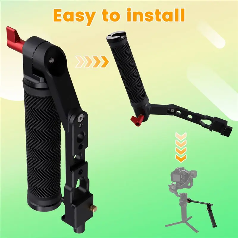 Superior-Hand-Held Kettle SLR Stabilizer Universal Joint Sling Handle For DJI Ronin RS2/RSC2/RS3 Stabilizers