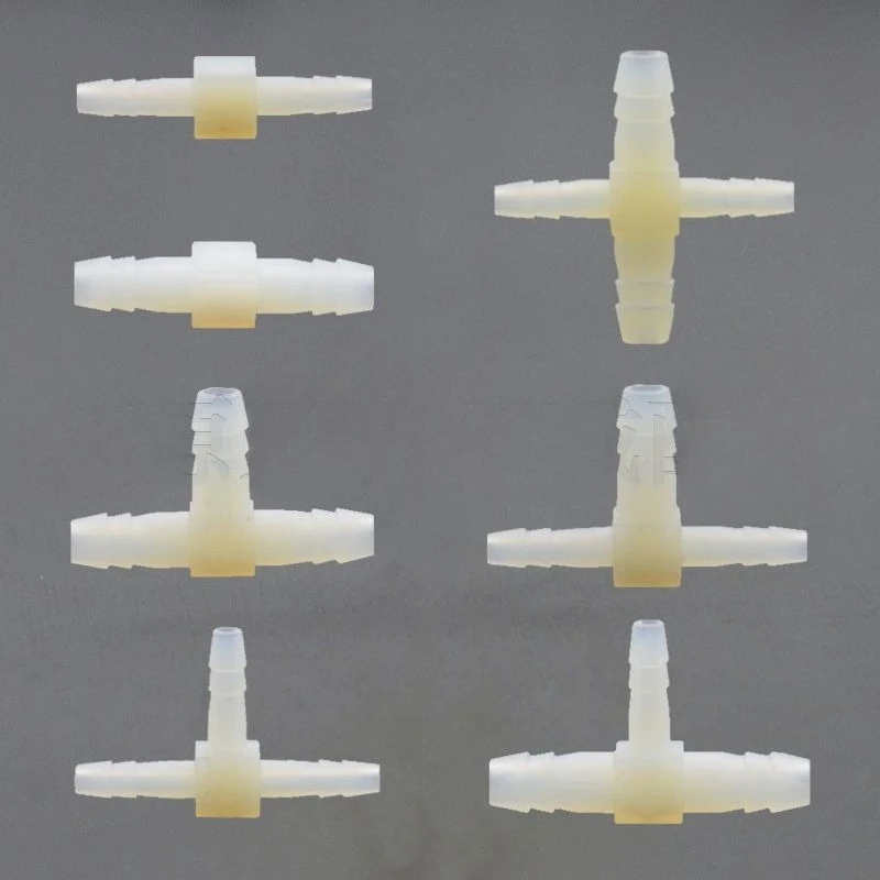 10Pcs Comprehensive Lab Chair Turbine Through Tee 4 * 2.5mm6 * 4mm Water Pipe, Variable Diameter Multi-pass, Four-way