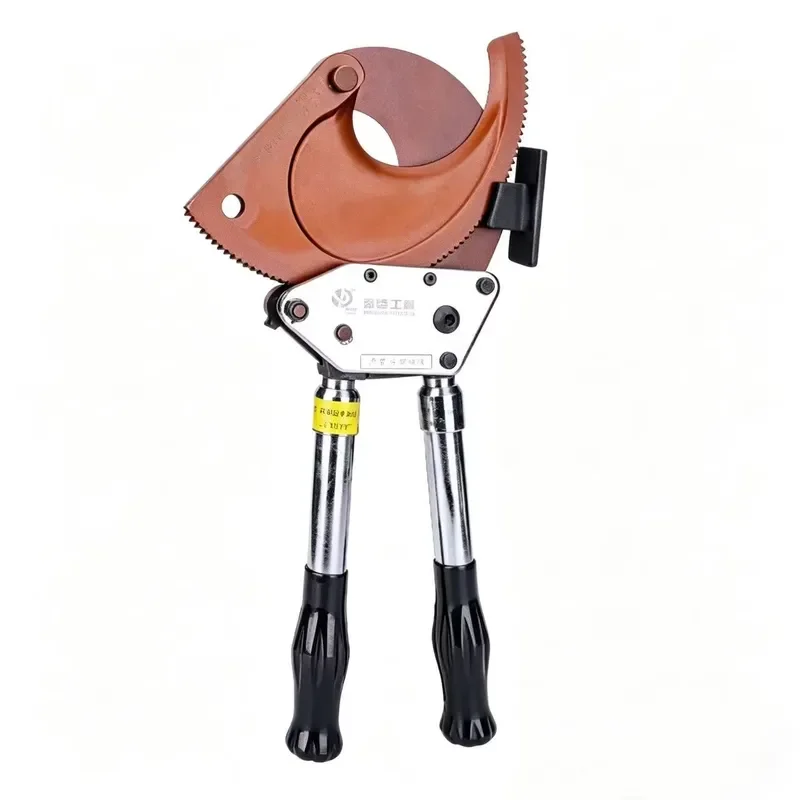 Industrial XC J52 Cable Cutter, Double Lever Ratchet Design for Labor Saving Operation