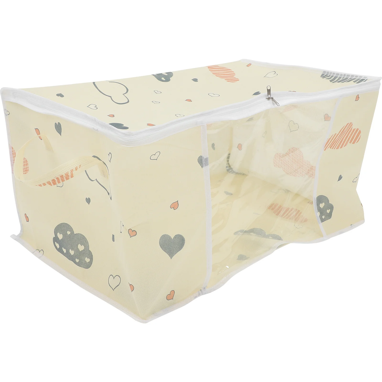 

Waterproof Quilt Storage Bag Large Capacity Organizer for Clothes Blankets Easy to Find and Move Quilt Storage Bin