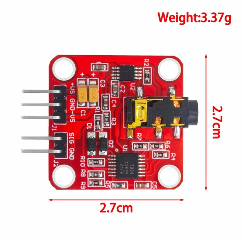 電気電気赤外線センサーモジュール、筋肉アナログ信号取得、電子開発キット、emg myoElectric