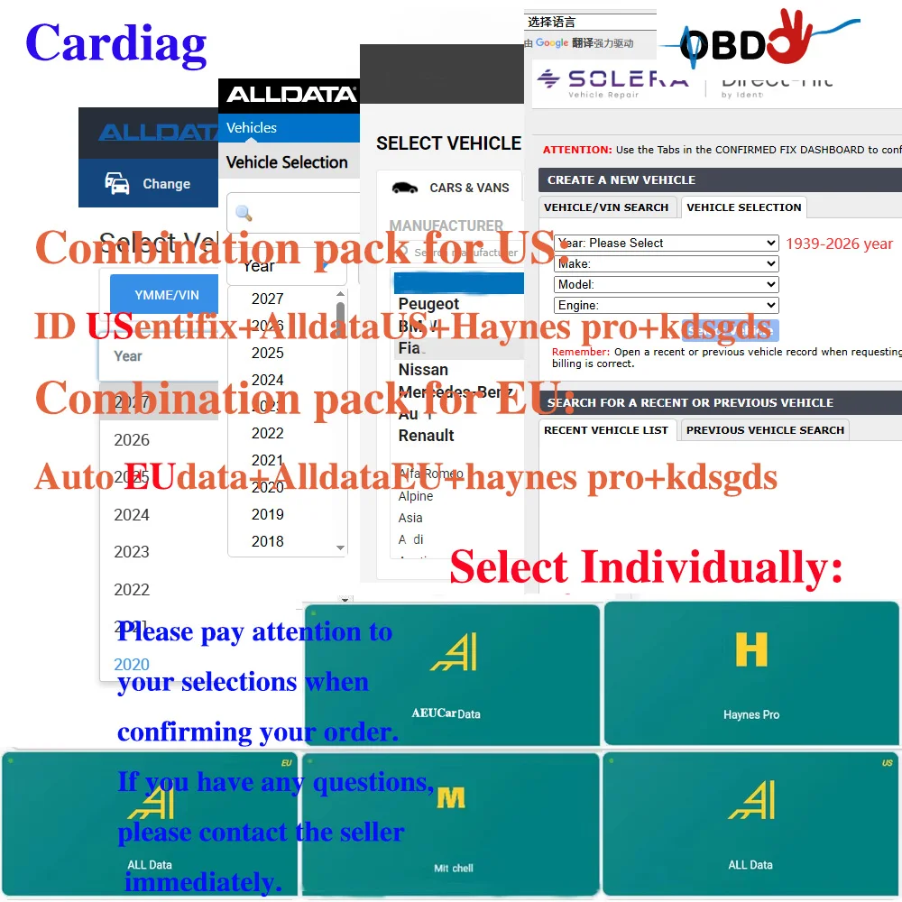 2026 Alldata Online Account for All Data Full Pack Auto EU Data Haynes PRO Workshop Car Repair Software Support Mobile Login