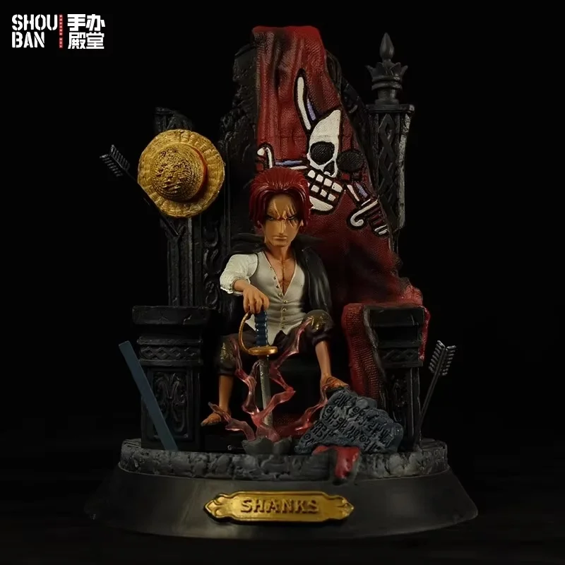 One Piece Figure Four Emperors Redhead Shanks Whitebeard Gk Model Anime Peripherals Beast Kaido Aunt Ornaments