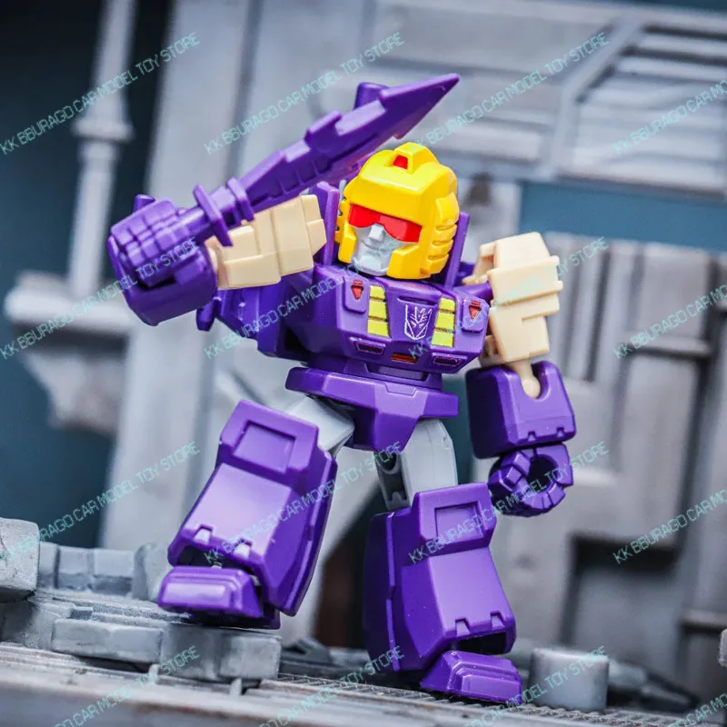 Blokees Transformation Defender Versione 4 Action Figures Set Include Rodimus Prime Grimlock Rumble Blitzwing Dinobots Giocattoli Regalo