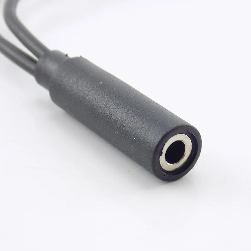 Câble audio 3.5mm femelle vers 2 mâles RCA répartiteur convertisseur adaptateur, extension mx, câble en Y pour ordinateur portable MP3/MP4 ligne de conversion