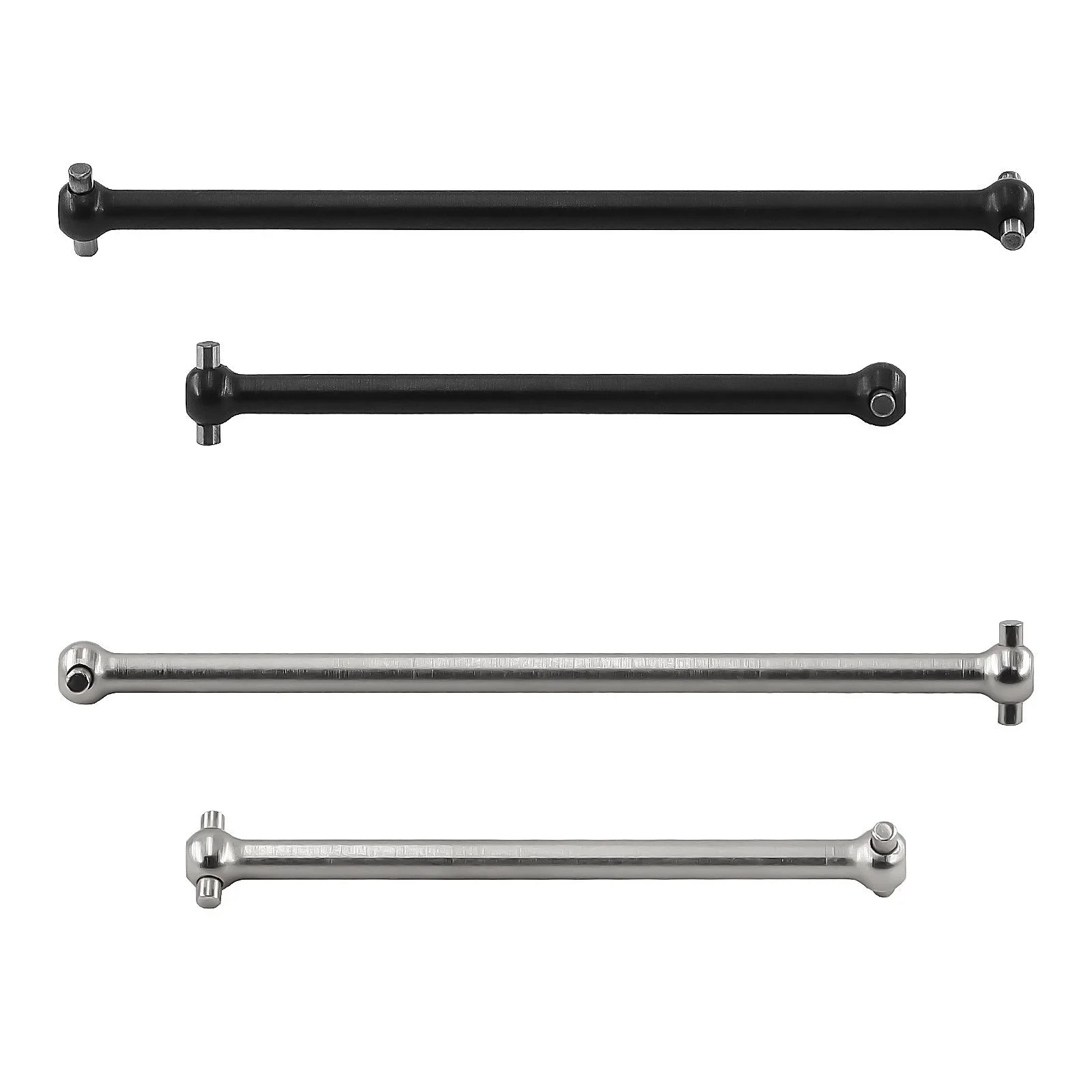 

2pcs Steel Central Drive Shaft Center Dogbone Driveshaft AR310472 AR310470 For Arrma 1/8 Typhon 6S RC Car Upgrade Parts