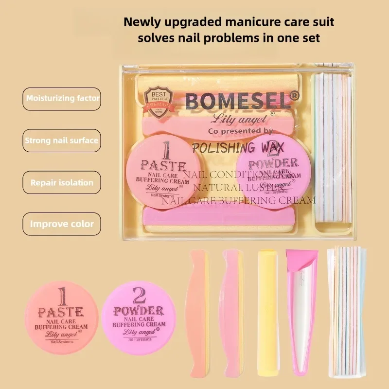 Make Up Set Nail Buffer Block Files Manicure Buffers For Nalis Care Tools High Qualtity Nail Care Buffering Cream Manicure Set