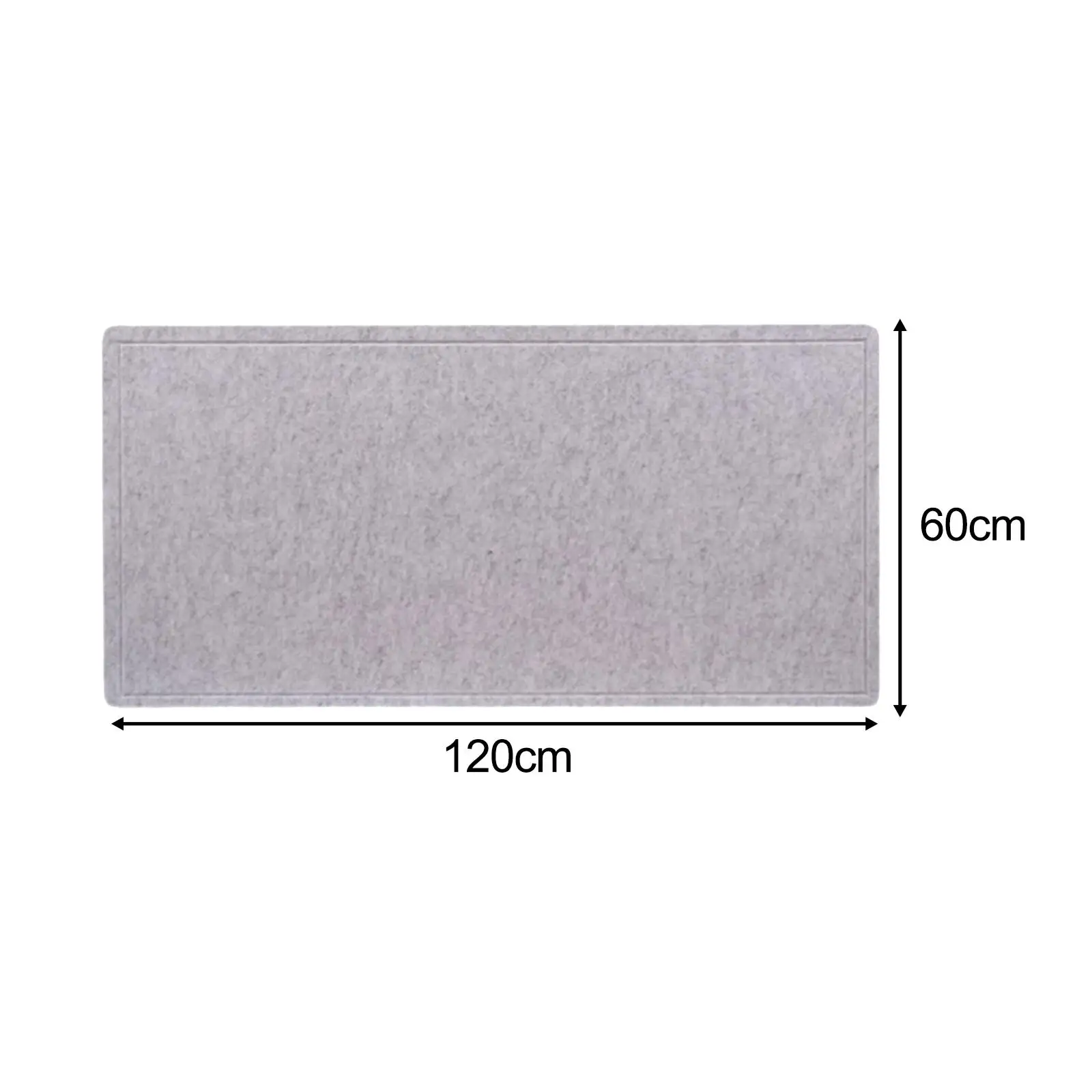 Bulletin Board 24inchx47inch Keepsakes Scratch Resistant Notes Portable Felt