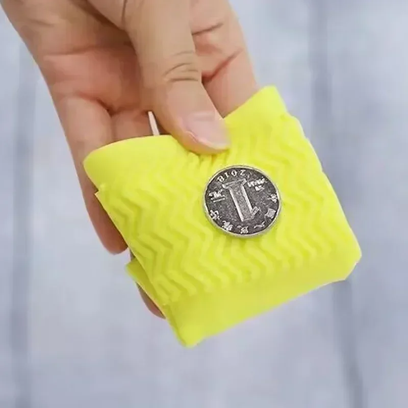 Waterproof Non-slip Silicone Shoe High Elastic Wear-resistant Unisex Rain Boots for Outdoor Rainy Day Reusable Shoe Cover