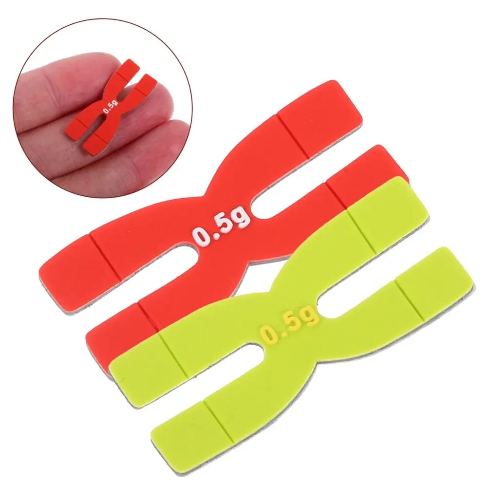 Tennis Racket 0.5g Weight Balance Strips Silicone Good Adhesion Adjust Durable Wear-resistant Tennis Accessories Racquet Strips