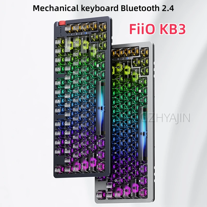 New FiiO KB3 DSD decoding HiFi mechanical keyboard Bluetooth 2.4G