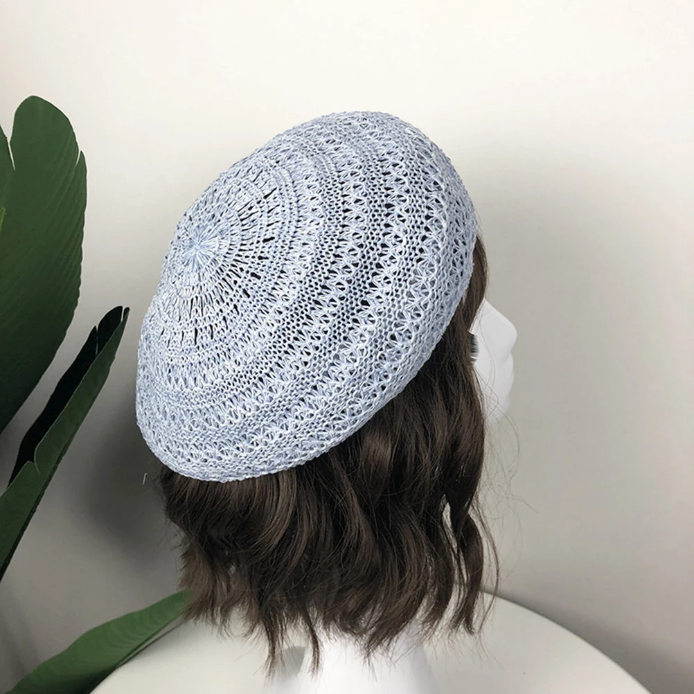 

Fashionable Straw Women Woven Vintage Travel Spring Cotton Linen Comfortable Soft Khaki Cap Outdoor Vacation Gift Family