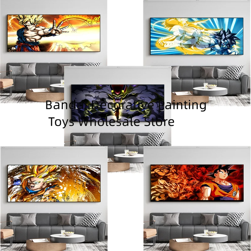 

Classic Canvas Printing Dragon Ball Anime Goku Vegeta Room Home Art Picture Decor Gifts Prints Decoration Paintings Poster