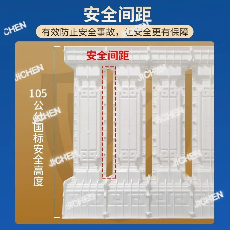XXH Mold Balcony Guardrail Vase Column Chinese Cement Pillar Handrail European Villa Fence Model