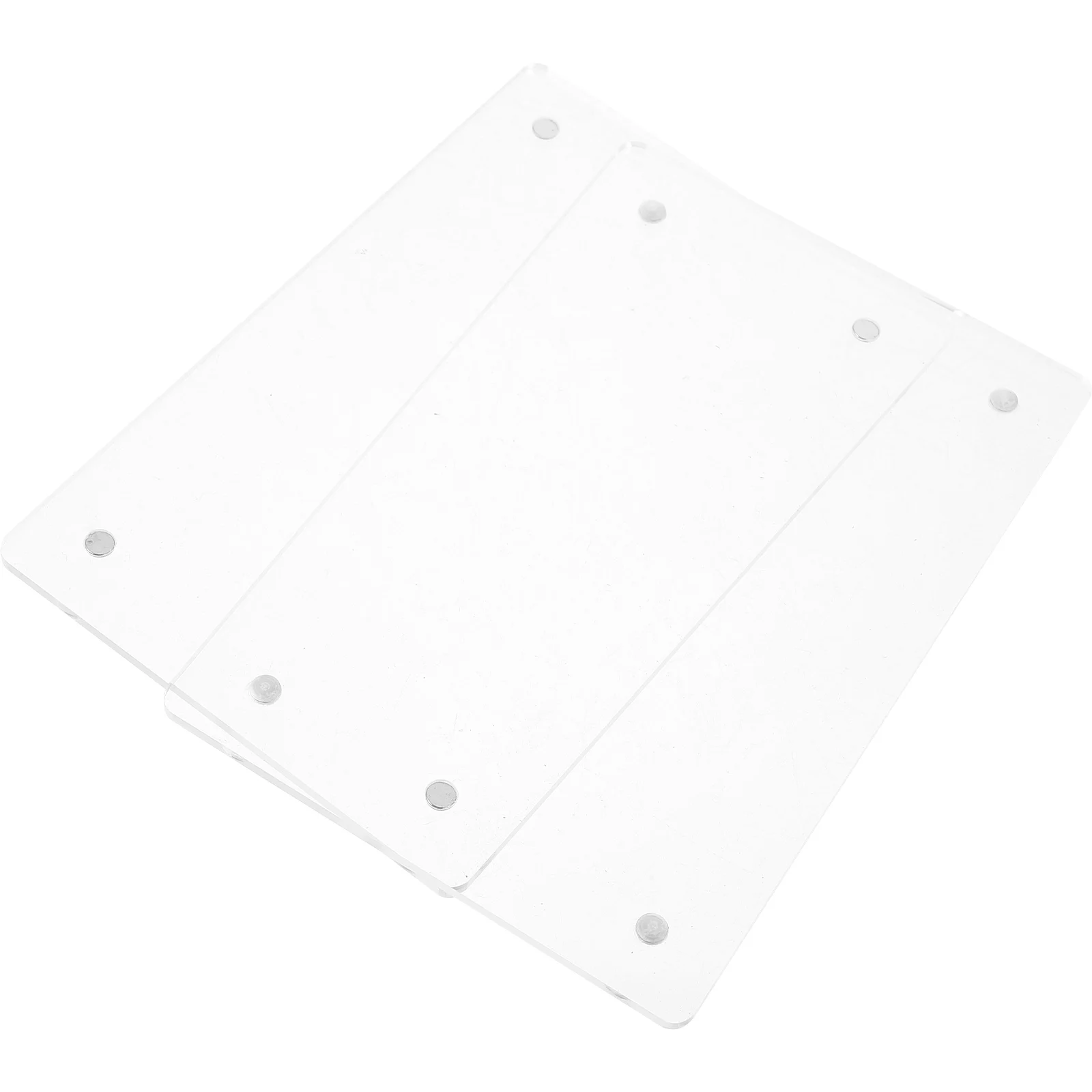 

Freestanding Acrylic Sign Holder Display Stand Price Label Menu Poster Office Home Wedding Business License Frame Clear Blank