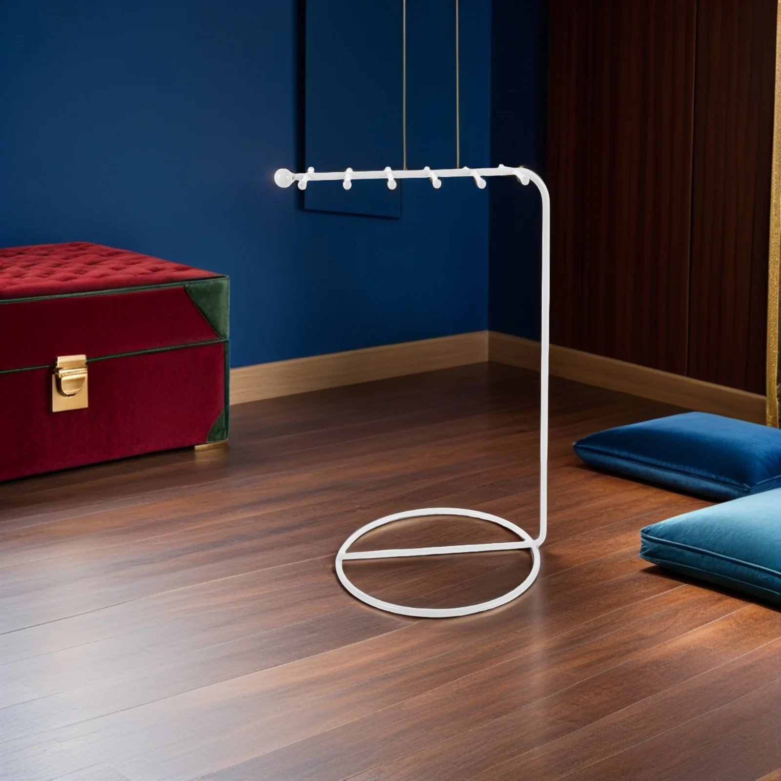 Metal Jewelry Display Rack Iron Art Hanging Organizer Stand Necklace Holder Keychain Bracelet Display for Store