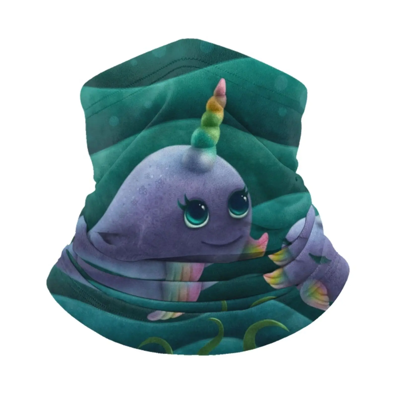 Narwhal Unicorn Sun Cap Fisherman Hat Bucket Hats Children Cute Illustration Unicorn Narwhal Colorful Underwater Mother Day image 5