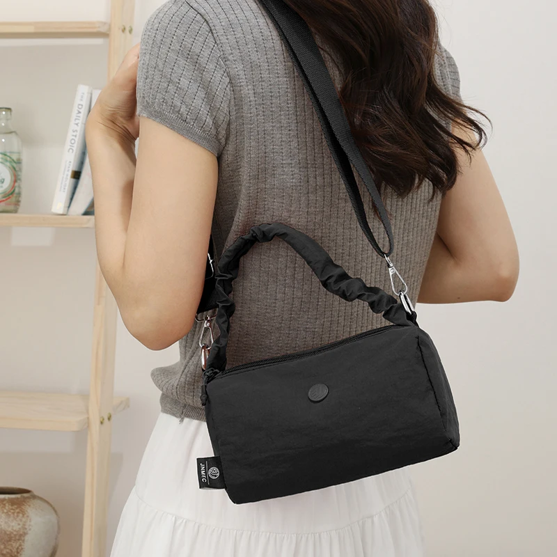 Leichte Nylon-Umhängetasche für Damen, lässige Schultertasche, Reisetasche, Arbeitstasche, Handtasche, Set mit Handtaschen mit Henkel für den täglichen Gebrauch – Detail 16