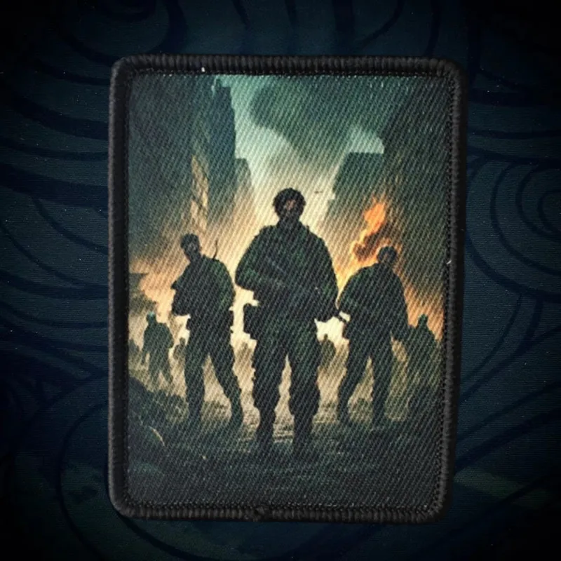 Taktischer Aufnäher „Legion of the Dead“, militärisches Moralabzeichen, Armband, für Kleidung, Hüte, Rucksäcke, taktische Ausrüstung, Klettverschluss
