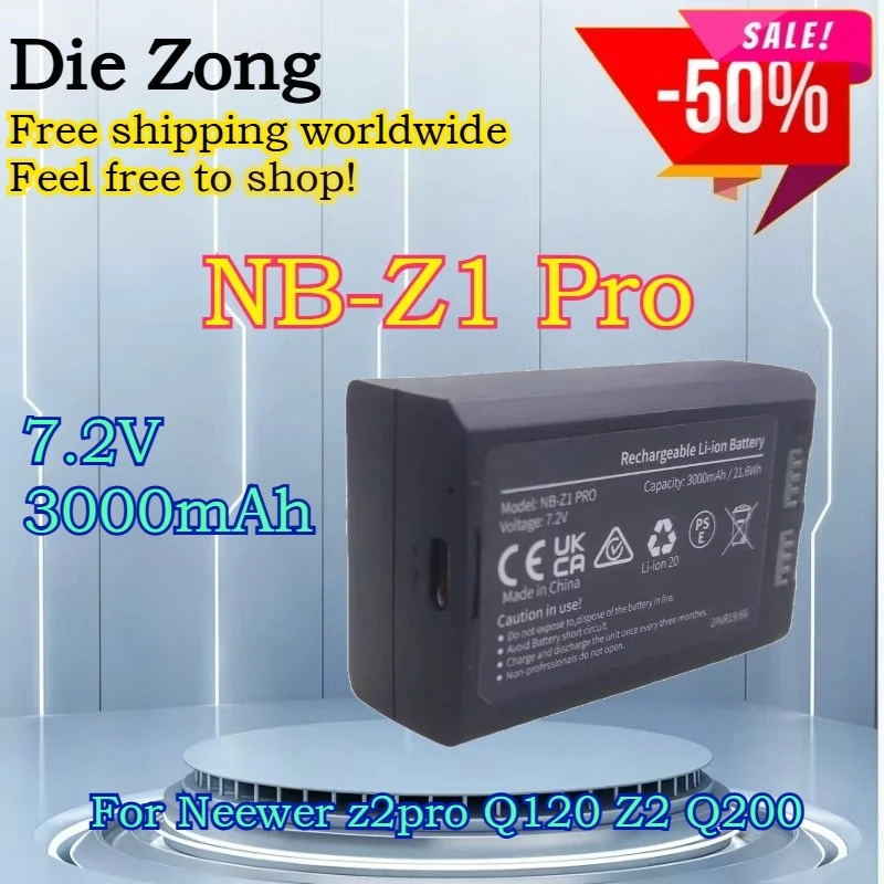 New NB-Z1 3000Mah 7…