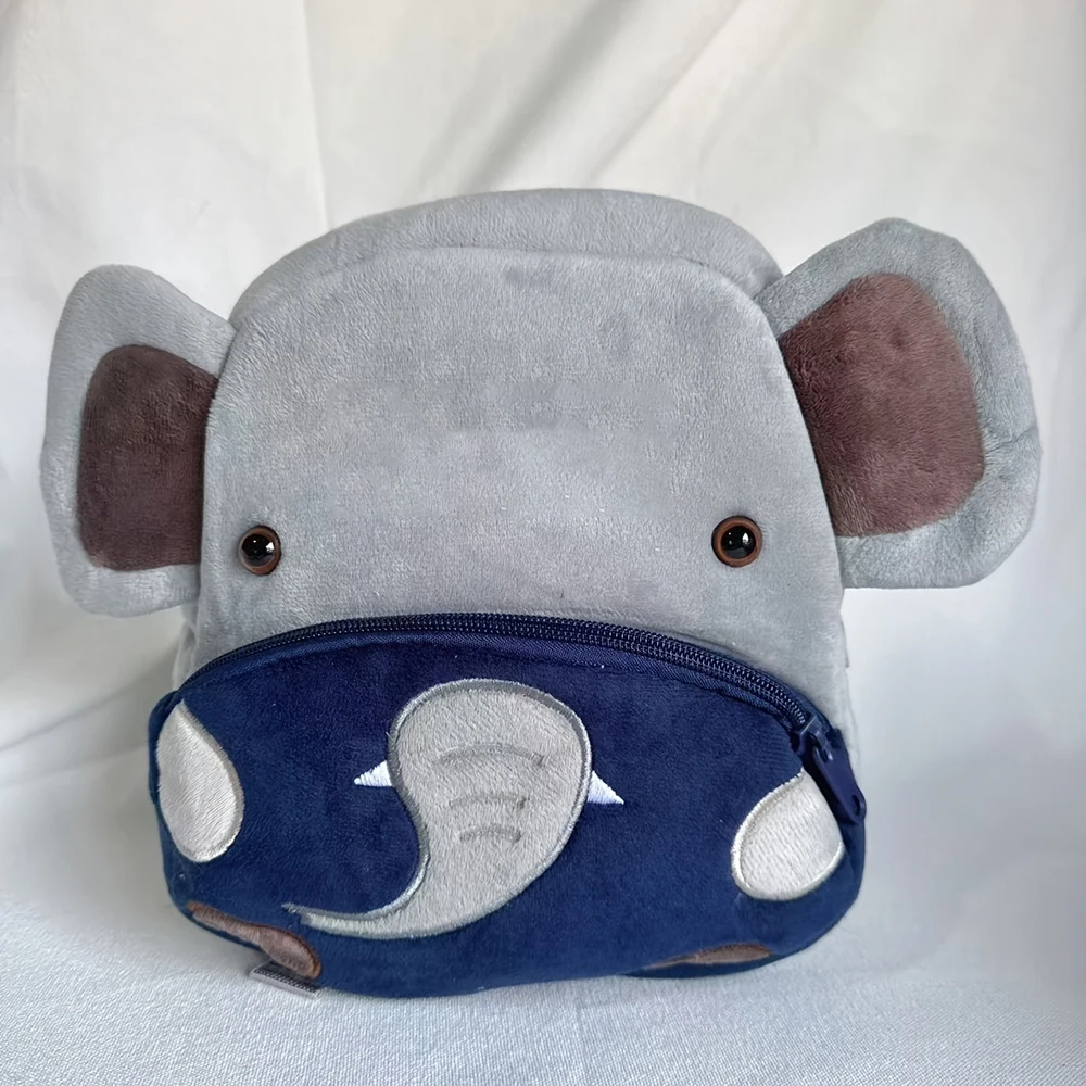 Children's cartoon animal backpacks, kindergarten children's school bags, baby school bags, boys' school bags