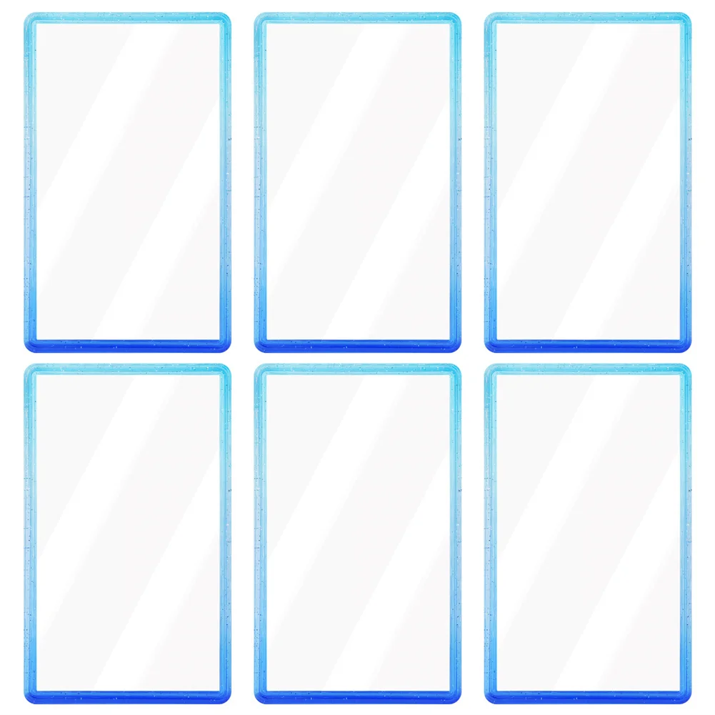 6 stuks gegradeerde kaarthouder voor standaard PSA slab case, meerdere kleuren, stapelbaar, gemaakt voor PSA, TPU en PC ontwerp - afbeelding 1