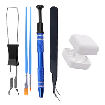 Teclado keycaps interruptor extrator abridor pacote de lubrificação para jogador mecânico troca quente kit acessório teclado mecânico