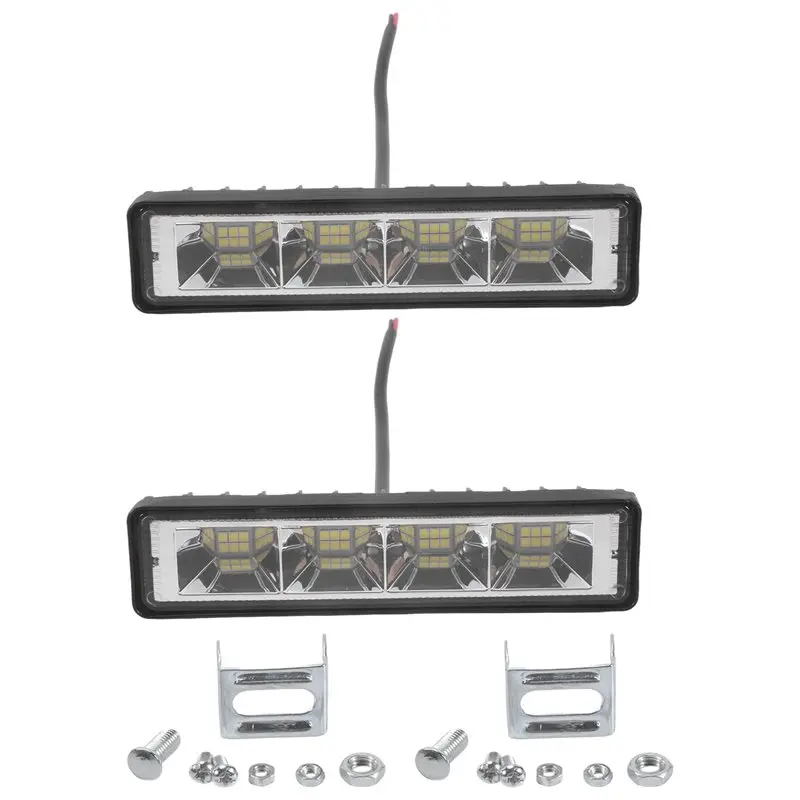 

Waterproof Led Boat Lights,2 Lights 72W Waterproof Tested Deck/Dock Marine Lights 2200LMS 120°Flood Light,Ship Lights
