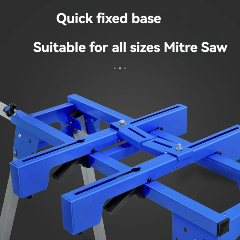 Aluminum saw machine miter saw bracket aluminum machine workbench woodworking bench portable bracket