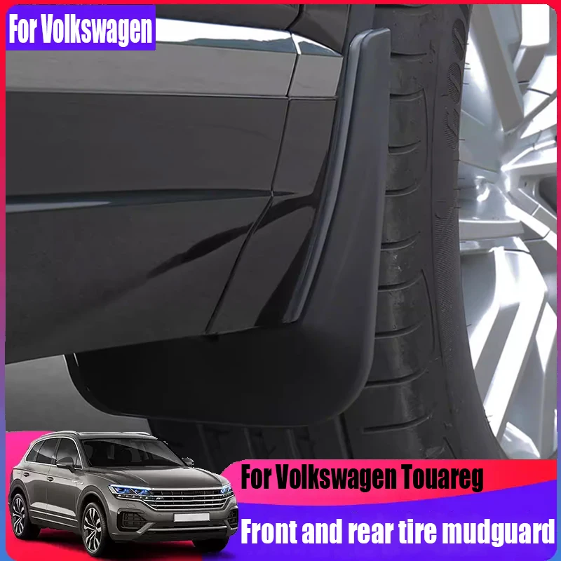 

For Volkswagen Touareg MK3 2019-2024 plastic front and rear tires mudguard car exterior decoration accessories modified parts