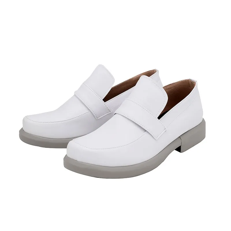 Garp Scarpe Cosplay Stivali di Carnevale di Halloween Scarpe PU Accessori Anime Puntelli Cosplay Realizzati su misura