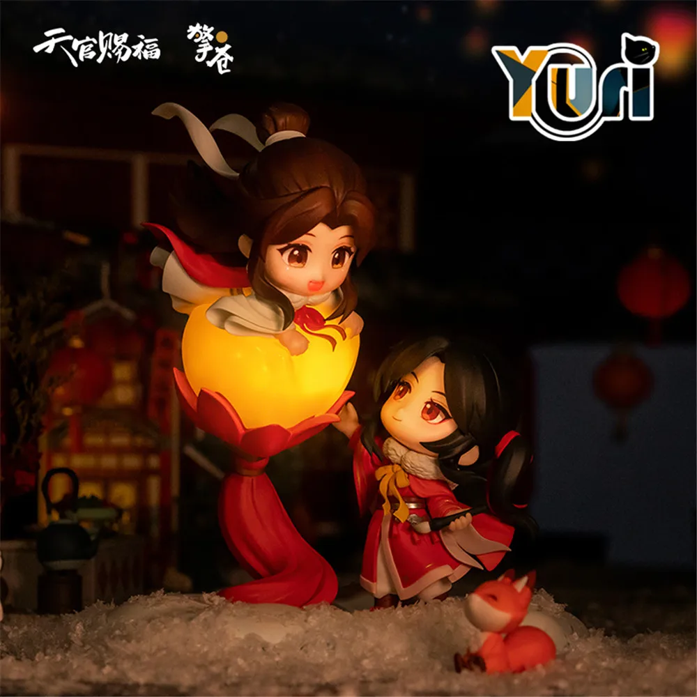 

In Stock TGCF Tian Guan Ci Fu Official Hua Cheng Xie Lian Fox Rabbit Figure Doll Toy Display Figurine Statue Cute Gift QC C