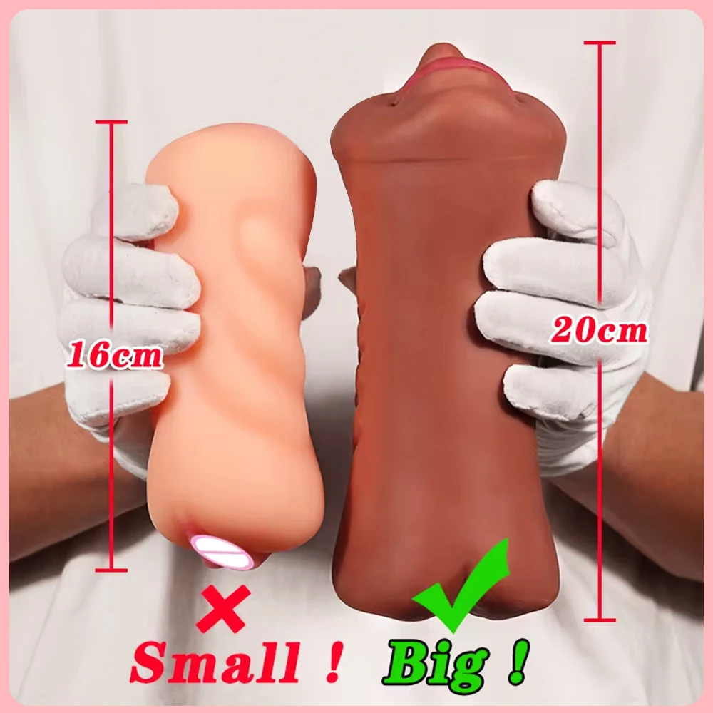 Pussy Pocket 3 in 1 Realistic Vagina Mouth Penetration Anal Sex Doll Men Masturbator Flashlight Onahle Adult Sex Toys Sexshop 18