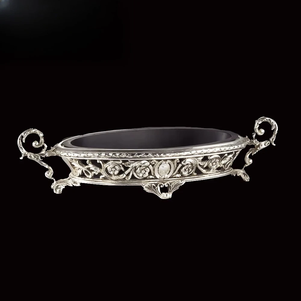 Exquisite high-end decorative ornaments with antique bronze veneer, villa living room