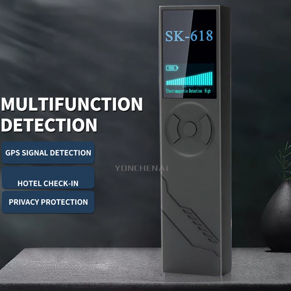 적외선 카메라 감지기 보호 알람, 다기능 미니 무선 와이파이 테스터, GPS 신호 장치 스캐너 감지기