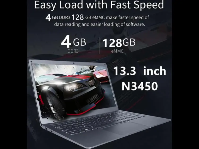 13.3 INCH N3450 CPU Windows 10 Laptop PC 6GB RAM+128GB ROM Ultra