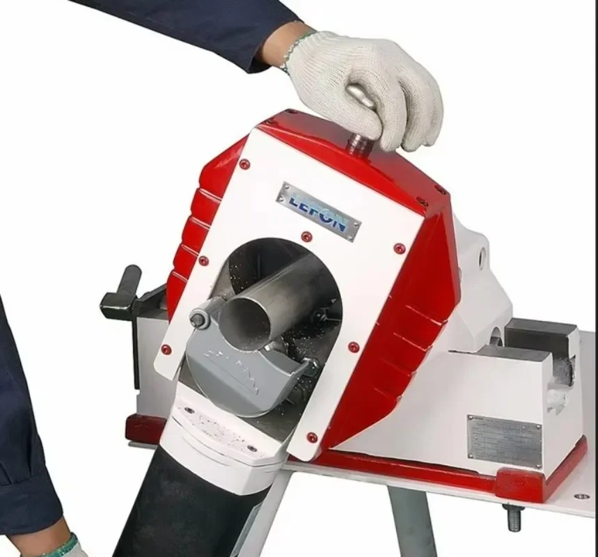 

150-230mm metal round stainless steel orbital cold pipe cutting machine R8